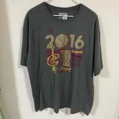 adidas NBA 2016 チャンピオン Tシャツ グレー 2XL