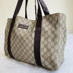 美品✨GUCCI トートバッグ　PVC GG柄　正規品