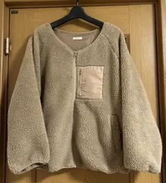 ハニーズ　COLZA フリースボアジャケット ベージュ Lサイズ