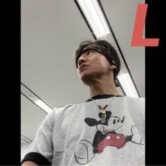 キムタク着 スタンダードカリフォルニアミッキー リンガーTシャツ VANS