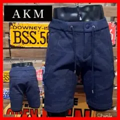 定価4.4万　AKM ストレッチ　スウェットイージーショートパンツ　カモフラ　Ｍのサムネイル