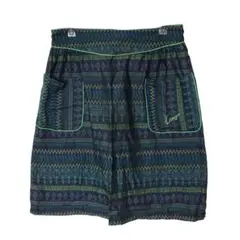 KENZO ケンゾー　ジャガード　ネイティブ　総柄エプロン　腰巻きタイプのサムネイル