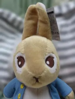 ピーターラビットぬいぐるみ(青ジャケット)peter rabbit kawaii