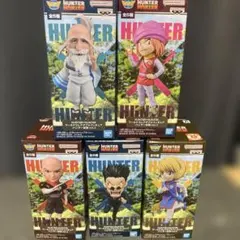 HUNTER×HUNTER ワールドコレクタブルフィギュア 全5種コンプリート