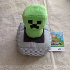 新品　マインクラフト　プルバックぬいぐるみ　クリーパー