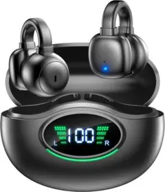 WOWUP OWS イヤホン 耳挟み式 bluetooth 空気伝導イヤホン