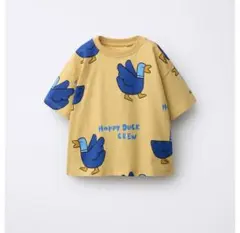 ZARAキッズ　ダックプリントTシャツ　104cmのサムネイル