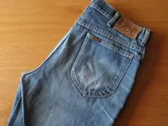 ★Leeリー'80s【203-2547】usa製デニムテーパードパンツ36×30