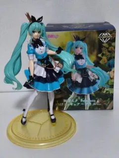 リペイント】 初音ミク AMP フィギュア アリス ピンクイメージ - メルカリ