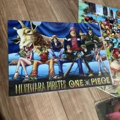 ワンピースポスターとクリアファイル