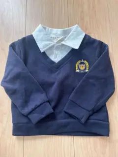 two_0214_0330様_男の子　90cm フォーマル　重ね着風入園式卒園式