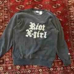 X-girl Champion REVERSE WEAVE SWEAT コラボM