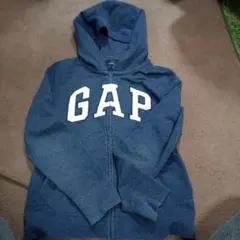 GAP フルジップパーカー ネイビー　150センチ