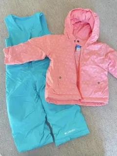 Columbia スキーウェア 3T ピンク