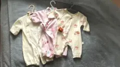 ロンパース・カバーオール 3点セット