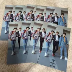 厚紙　向井康二　渡辺翔太　宮舘涼太　9枚