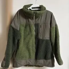 niko and... フリースジャケット M オリーブグリーン