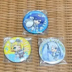 ガシャポンくじ SNOW MIKU 2020 雪ミク あそーと 缶バッジ