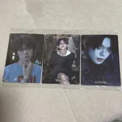 【ヨンジュン３枚】バンダイ ツインウエハース シール トゥバ TXT