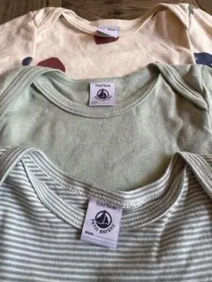 PETIT BATEAU ベビー肌着 3枚セット
