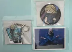 ヴィジラン×テモアクレープ ベストジーニスト アクリルキーホルダー 缶バッジ