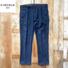 未使用 CIRCOLO グレー スラックス ドローコード 44 パンツ - メルカリ