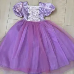 Ahi Mony Babyz 紫色ドレス 120サイズ ラプンツェル