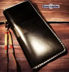 Gravy Leather ウォレット コードバン シルバー925 ライダース Gravy Leather ウォレット コードバン シルバー925 ライダース - メルカリ