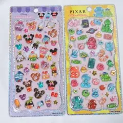 プチドロップステッカー　ディズニー　スイーツ　ピクサー　モンスターズインク