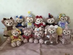 ディズニーシー ダッフィー シェリーメイ ぬいぐるみバッジ まとめ売り