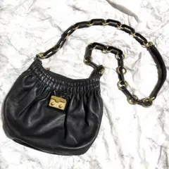 MARC BY MARC JACOBS　レザー　ショルダーバッグ　チェーンバッグのサムネイル