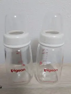 Pigeon哺乳瓶 スリムタイプ120ml 2本 バラ売り可