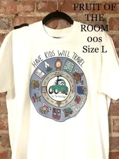 FRUIT OF THE ROOM 00s 古着  アートプリントTシャツ