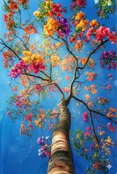 「天彩の大樹」〜青空に咲く希望の花〜 2L判