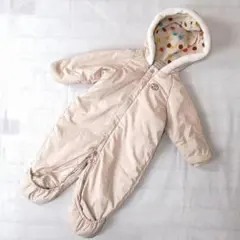 定価3万ミキハウス ロンパース ジャンプスーツ カバーオール ダウン 60-80