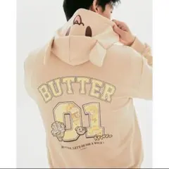 【最短当日発送】トリッカル バター パーカー Mサイズ SPAO コラボ 夕*凪様 トリッカル パーカー Mサイズ SPAO コラボ - メルカリ