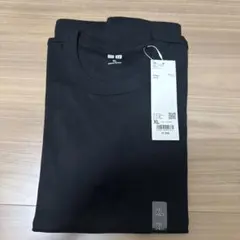 UNIQLO UクルーネックT 黒　XL