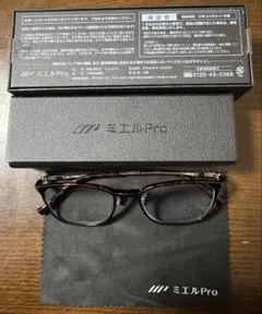 ミエルPro ラウンドメタルフレーム 老眼鏡ジャパネットたかた - メルカリ