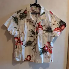 レディースアロハシャツ／ハワイ購入品のサムネイル