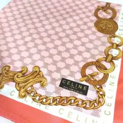 CELINE　セリーヌ　ハンカチ　マカダム　チェーン