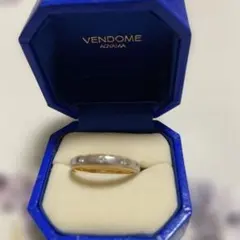 VENDOME AOYAMA 3g.3㍉のk18&p900コンビリング 10.5のサムネイル