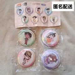 名探偵コナン くら寿司 缶バッジ 4個セット