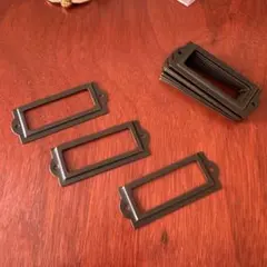 アンティーク ネームプレート　15個セットDIY
