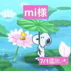 mi様 専用ページ