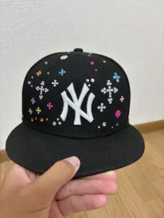 美品DUALISM NEWVINTAGE ラインストーン キャップ ブラック 美品DUALISM NEWVINTAGE ラインストーン キャップ ブラック - メルカリ