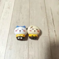 ココス×ちいかわ ソフビ人形 ハチワレ、ラッコ