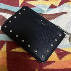 お値下げ❗️Kate Spade スタッズ付きフラグメントケース ブラック