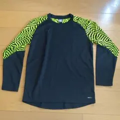 PUMA 長袖シャツ 160サイズ 黒/黄緑