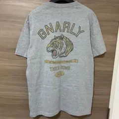 【 CAMBIO 】カンビオ スーベニア Tシャツ グレー 虎 灰 スカジャンのサムネイル