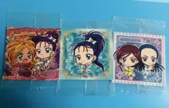 プリキュア　シールウエハース3枚